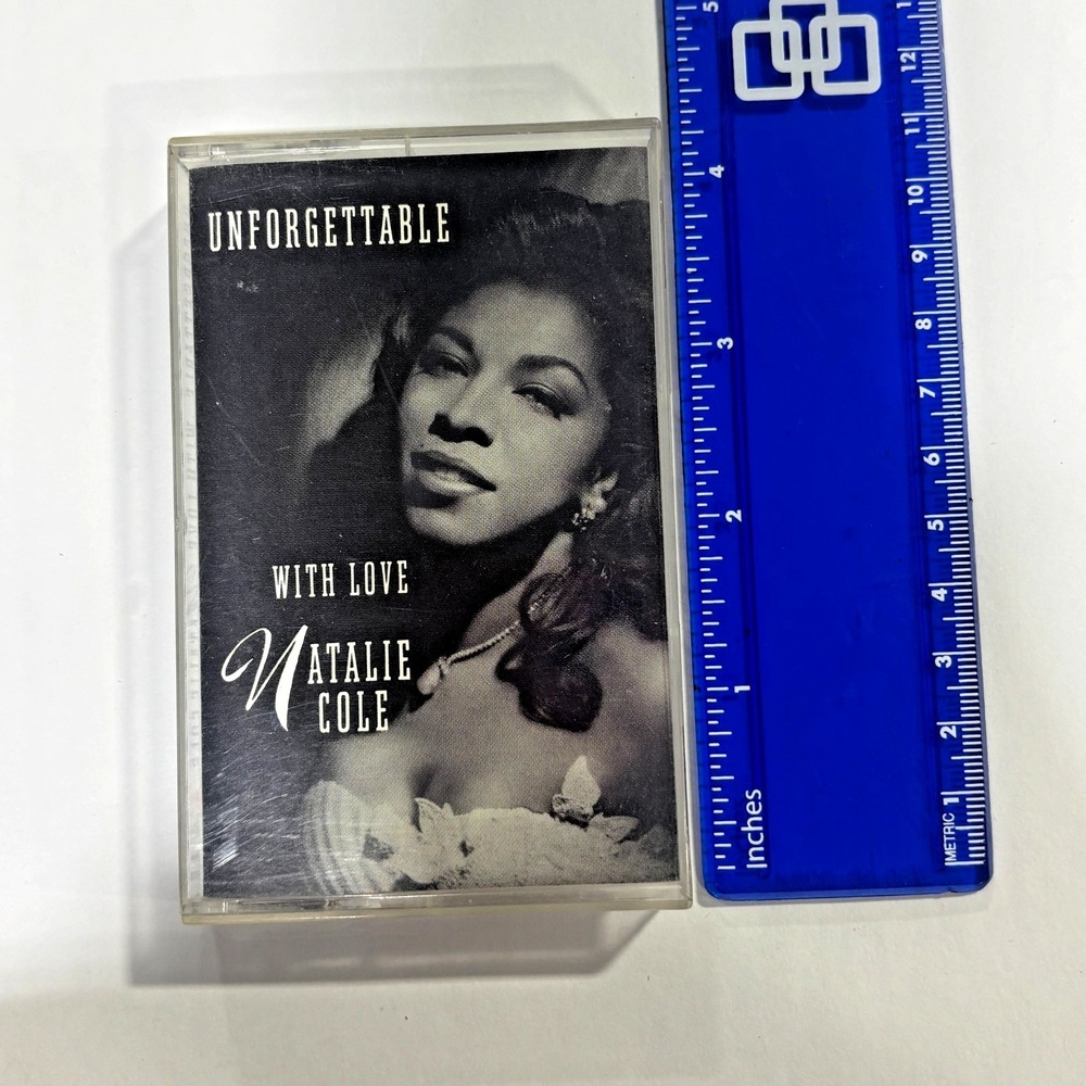 Natalie Cole Unforgettable With Love Cassette Tape 1991 Jazz Pop Standards VTG